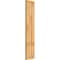 Ekena Millwork Framed Board-n-Batten Shutters w/Z-Bar, Rough Sawn Western Red Cedar, 16 1/8W x 76H, PR RBF06Z16X076RWR - alternate 4
